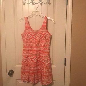 Aztec Print Dress